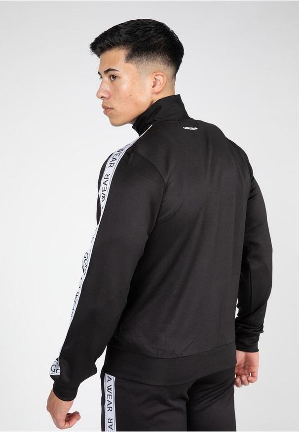 GORILLA WEAR - Delaware Kurtka dresowa - Czarny. Kolor: czarny. Materiał: dresówka. Sport: fitness