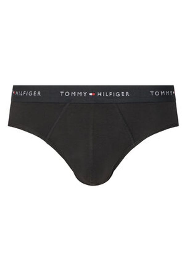 TOMMY HILFIGER - Tommy Hilfiger Komplet 3 par slipów UM0UM03471 Kolorowy. Materiał: bawełna. Wzór: kolorowy