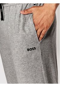 BOSS - Boss Spodnie dresowe Mix&Match 50469538 Szary Regular Fit. Kolor: szary. Materiał: bawełna #4