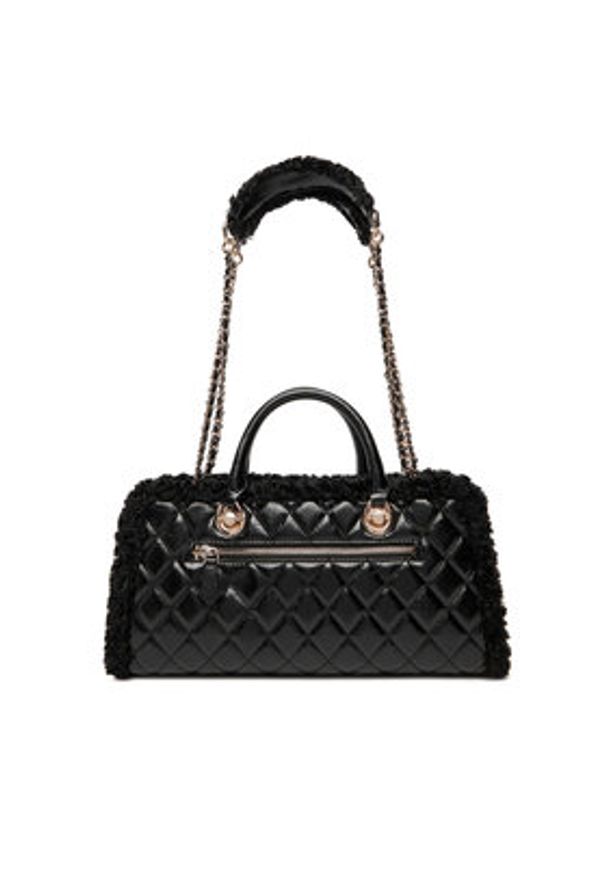 Guess Torebka Cristi HWTG81 39090 Czarny. Kolor: czarny. Materiał: skórzane