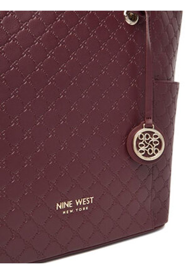 Nine West Torebka CEO-NEBRASKA-LDA8208A Bordowy. Kolor: czerwony