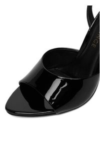 Eva Minge Sandały EO-FLORA-LT1605-6 Czarny. Kolor: czarny. Materiał: skóra, lakier #8