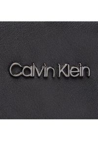 Calvin Klein Torebka Roped Crossbody K60K609120 Czarny. Kolor: czarny. Materiał: skórzane #7