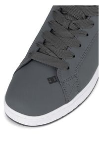 DC Shoes Sneakersy COURT GRAFFIK 300529-GBW Szary. Kolor: szary. Materiał: skóra