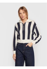 Edited Sweter Zadie EDT6044002000002 Beżowy Regular Fit. Kolor: beżowy. Materiał: syntetyk