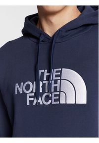 The North Face Bluza Drew Peak NF00AHJY Granatowy Regular Fit. Kolor: niebieski. Materiał: bawełna #5
