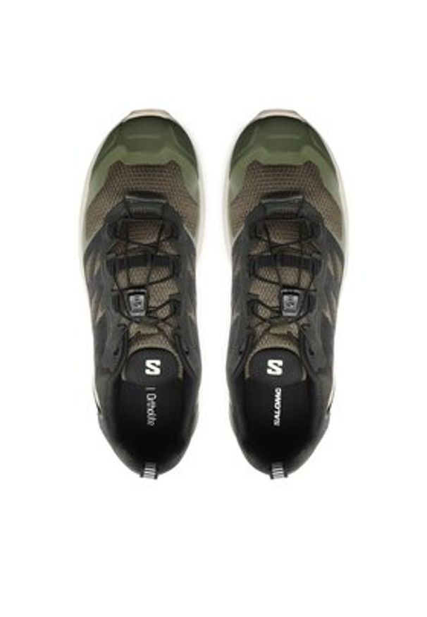 salomon - Salomon Buty do biegania X-Adventure L47320900 Zielony. Kolor: zielony. Materiał: materiał