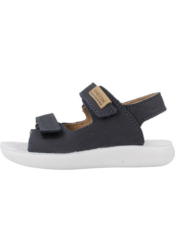 Geox - Sandały GEOX B SANDAL LIGHTFLOPPY Niebieski. Kolor: niebieski. Materiał: skóra. Sezon: lato