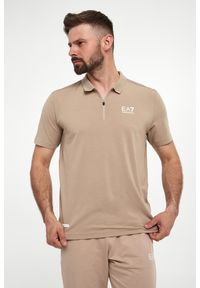 EA7 Emporio Armani - Polo męskie EA7 EMPORIO ARMANI. Typ kołnierza: polo