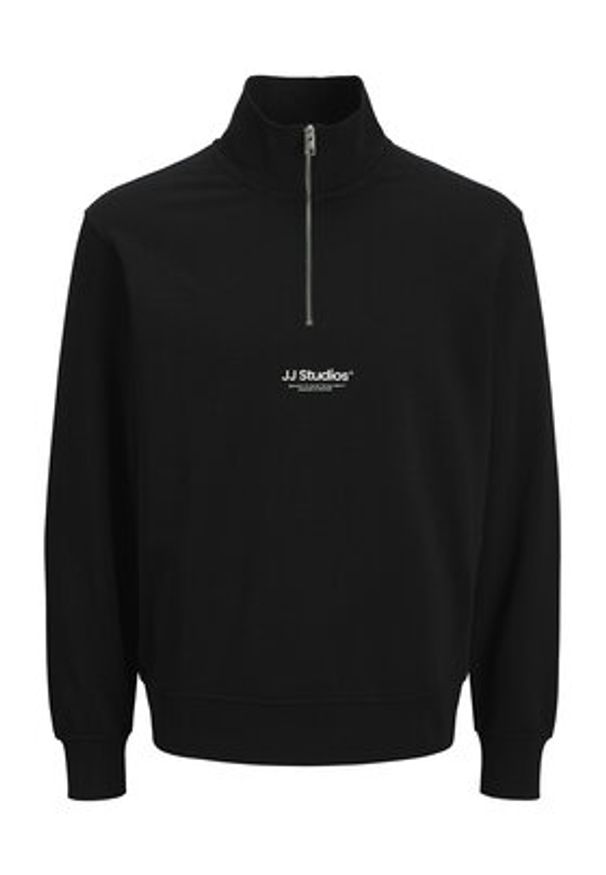 Jack & Jones Bluza Soho 12278793 Czarny Relaxed Fit. Kolor: czarny. Materiał: bawełna