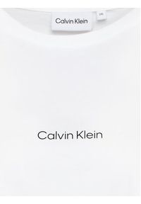 Calvin Klein Jeans Plus T-Shirt K20K205471 Biały Regular Fit. Kolor: biały. Materiał: bawełna #2