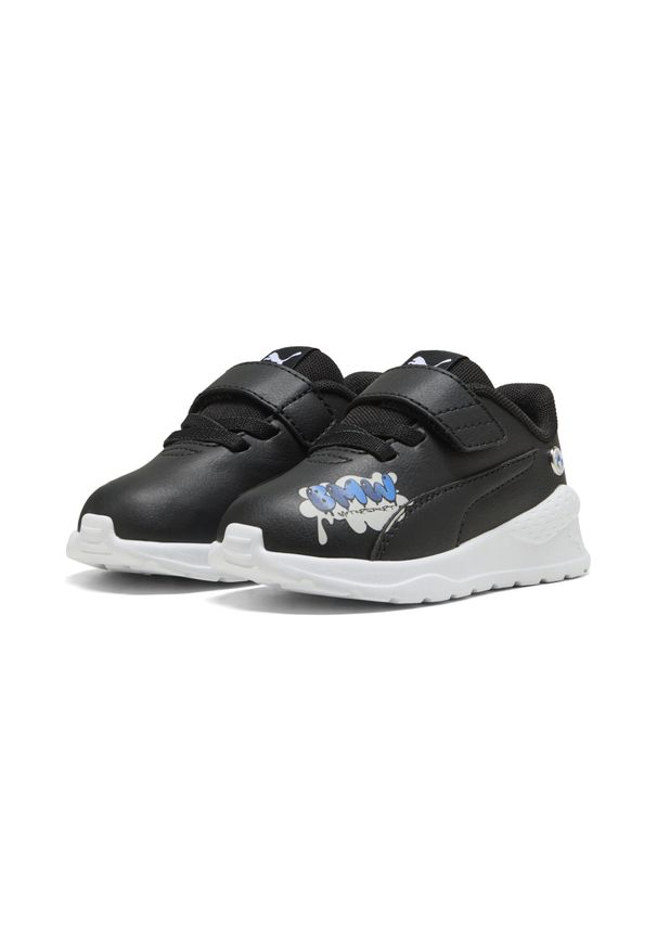 Puma - Sneakersy dla małych dzieci BMW M Motorsport Anzarun PUMA Black. Okazja: na co dzień. Zapięcie: pasek. Kolor: czarny. Materiał: syntetyk. Szerokość cholewki: normalna