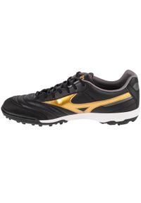 Buty piłkarskie męskie Mizuno Q1GB230250. Zapięcie: sznurówki. Kolor: czarny, wielokolorowy, żółty. Materiał: syntetyk, materiał. Szerokość cholewki: normalna. Sport: piłka nożna