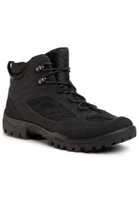 ecco - Trekkingi ECCO. Kolor: czarny. Technologia: Gore-Tex. Sport: turystyka piesza