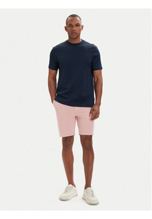 BOSS Szorty materiałowe H-Kane1 50555235 Różowy jasny Modern Fit. Kolor: różowy. Materiał: bawełna