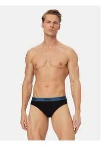 BOSS Komplet slipów 50554683 Czarny. Kolor: czarny. Materiał: bawełna #2