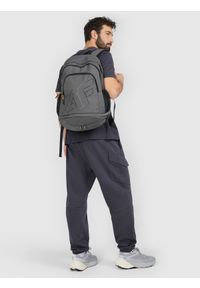 4f - 4F Plecak miejski (25 L) z kieszenią na laptop - szary Uniwersalny. Kolor: szary. Styl: casual, sportowy #1