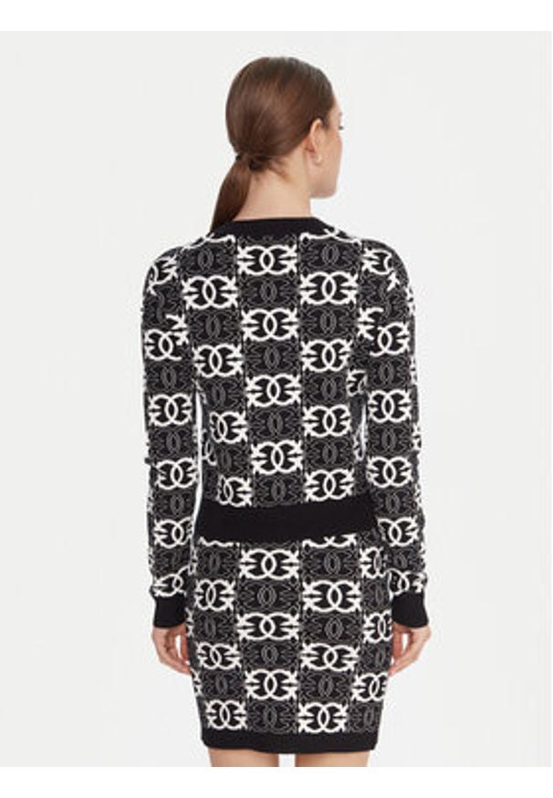 Pinko - PINKO Sweter Gypsies 106041 A2YD Czarny Regular Fit. Kolor: czarny. Materiał: wiskoza