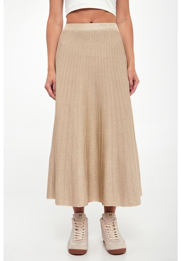Marella - Spódnica lureksowa midi Crusca MARELLA