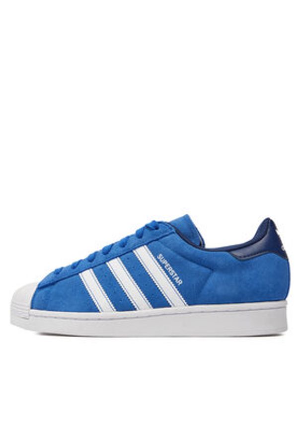 Adidas - adidas Sneakersy Superstar IF3643 Niebieski. Kolor: niebieski. Materiał: zamsz, skóra. Model: Adidas Superstar