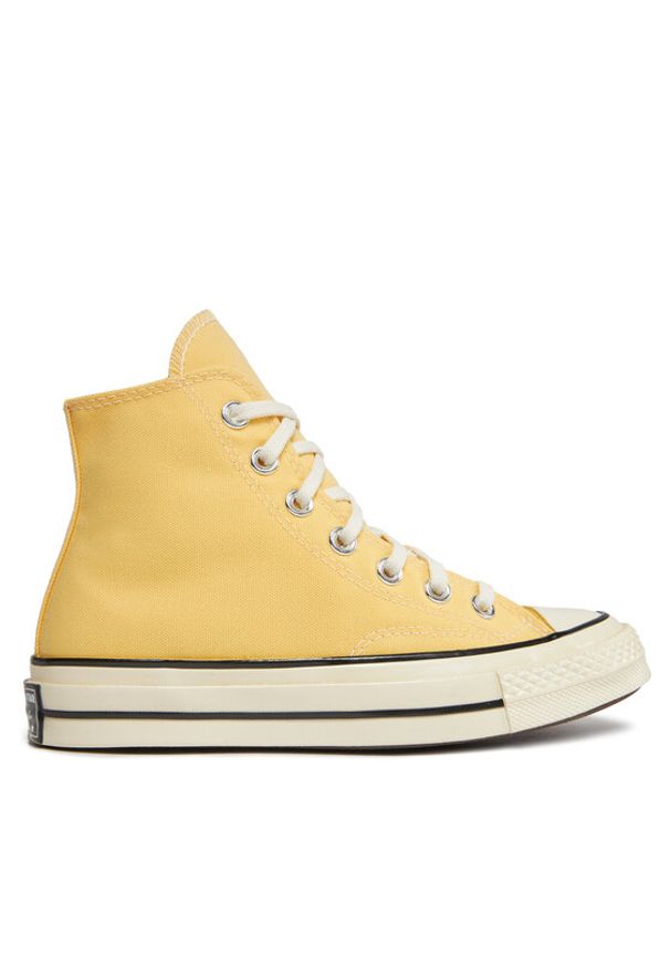 Converse Trampki Chuck 70 HI A02757C Żółty. Kolor: żółty. Materiał: materiał