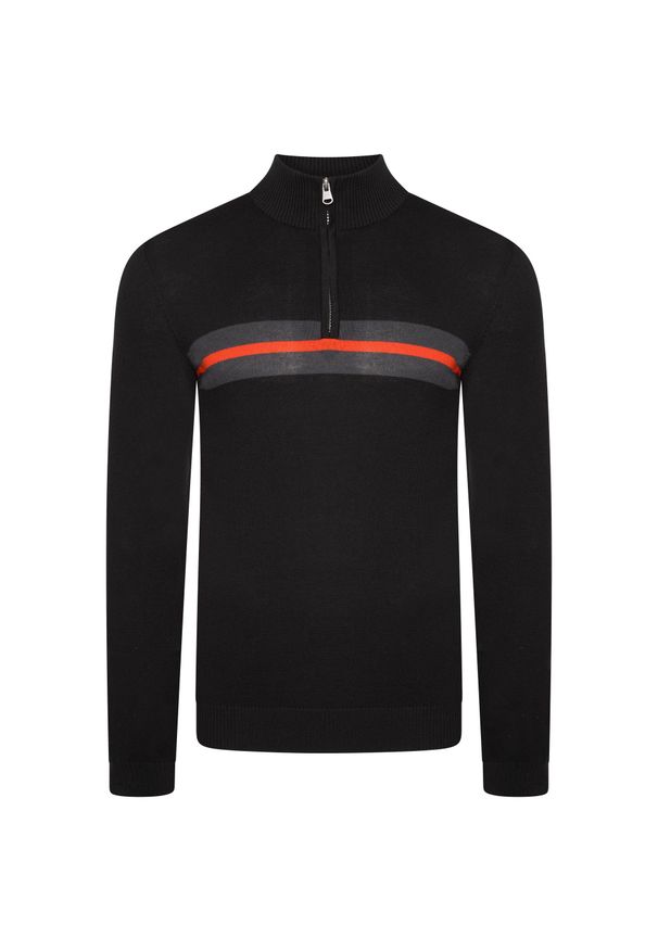 DARE 2B - Bluza Męska Unite Us Z Dzianiny Z Zamkiem Błyskawicznym. Kolor: czarny, pomarańczowy, wielokolorowy, żółty. Materiał: dzianina. Styl: sportowy. Sport: turystyka piesza