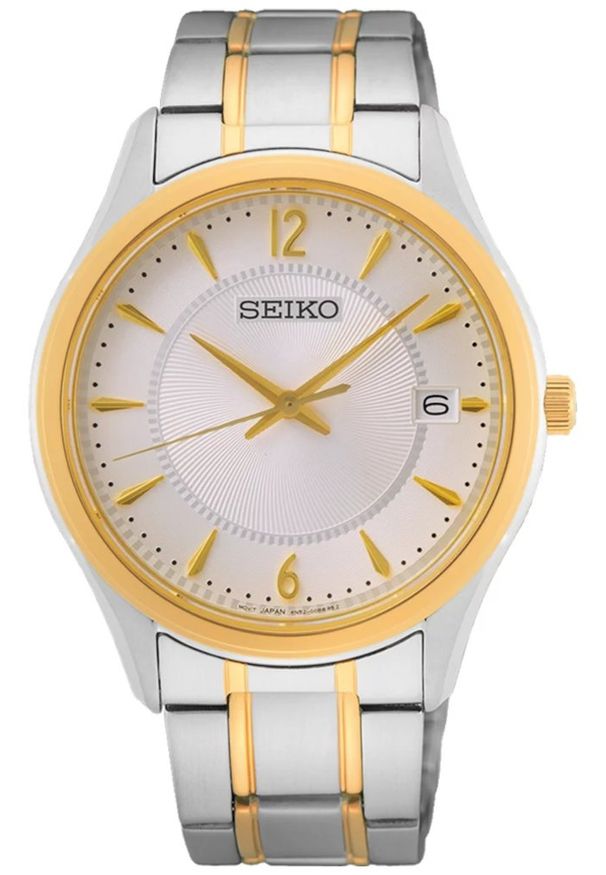 Seiko - Zegarek Męski SEIKO Classic Quartz SUR468P1. Styl: klasyczny, elegancki