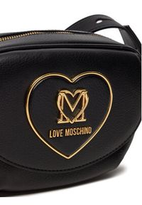 Love Moschino - LOVE MOSCHINO Torebka JC4122PP1LLB0000 Czarny. Kolor: czarny. Materiał: skórzane #6