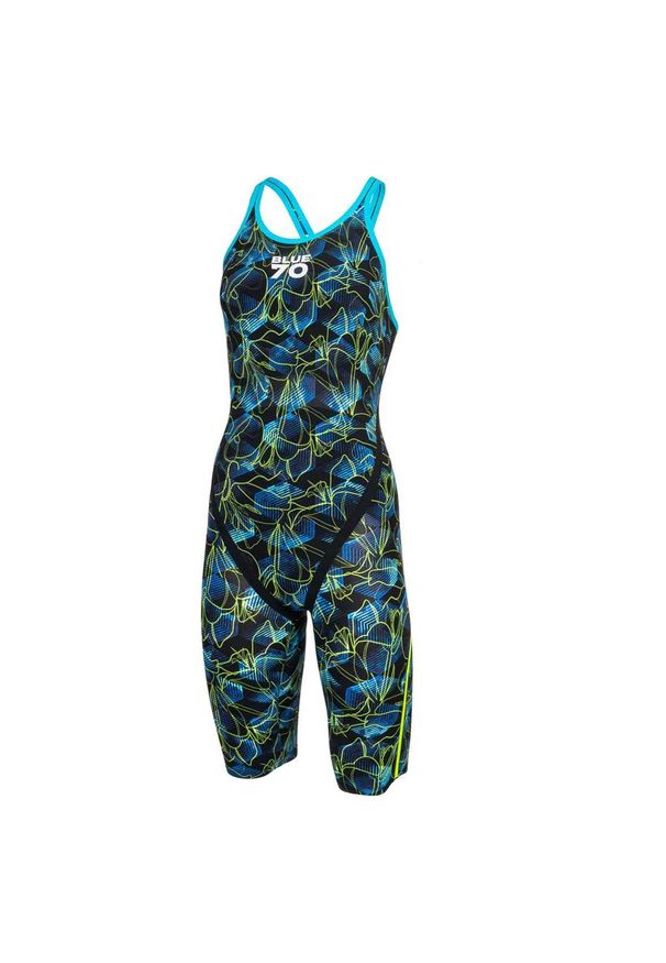 BLUESEVENTY - Blueseventy Nerotx2 Kneeskin - Blue Lilly - Rozmiar 30. Kolor: niebieski. Długość: do kolan