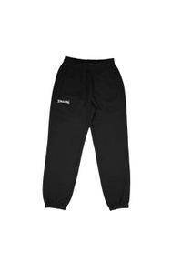 SPALDING - Spodnie dresowe dla dzieci Spalding Flow. Kolor: czarny. Materiał: dresówka. Sport: bieganie, koszykówka #1