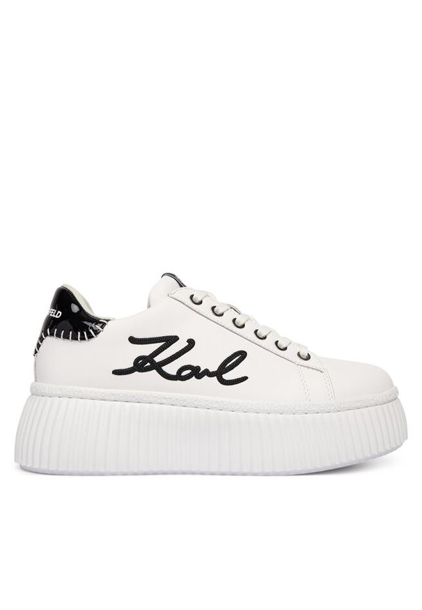 Karl Lagerfeld - Sneakersy KARL LAGERFELD. Kolor: biały