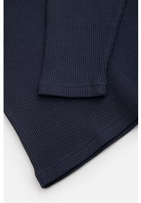 COCCODRILLO - Coccodrillo longsleeve bawełniany dziecięcy kolor granatowy gładki. Kolor: niebieski. Materiał: bawełna. Długość rękawa: długi rękaw. Długość: krótkie. Wzór: gładki #3