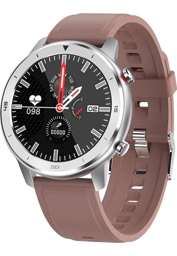 Smartwatch Garett Electronics Men 5S Brązowy. Rodzaj zegarka: smartwatch. Kolor: brązowy