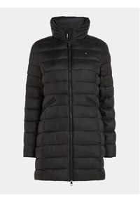 TOMMY HILFIGER - Tommy Hilfiger Płaszcz zimowy WW0WW39221 Czarny Regular Fit. Kolor: czarny. Materiał: syntetyk. Sezon: zima #3