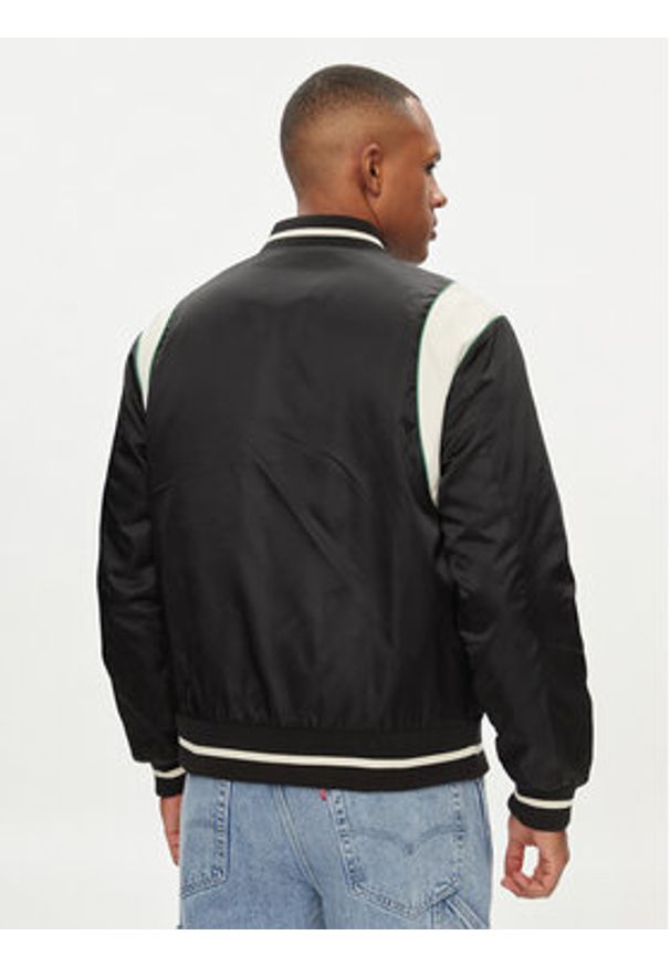 Puma Kurtka bomber Varsity 623691 Czarny Oversize. Kolor: czarny. Materiał: syntetyk