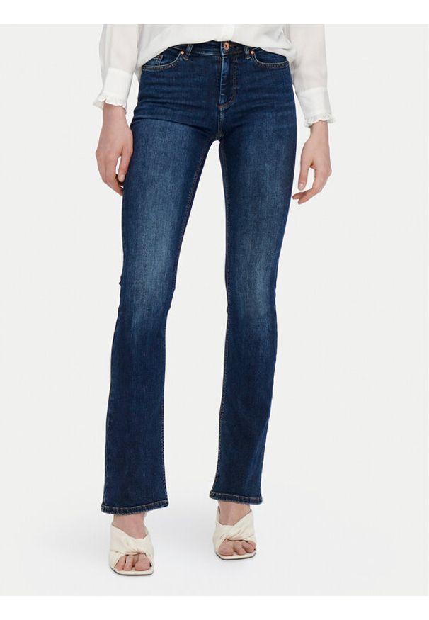 only - ONLY Jeansy Blush 15264050 Niebieski Flared Fit. Kolor: niebieski
