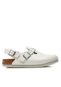 Birkenstock Sandały Tokio Sl Nl 61136 Biały. Kolor: biały. Materiał: skóra