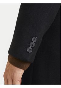 Jack & Jones Płaszcz wełniany Wilson 12259449 Czarny Regular Fit. Kolor: czarny. Materiał: syntetyk #4