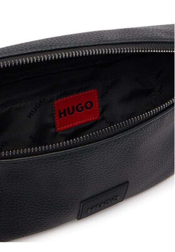 Hugo - HUGO Nerka 50535679 Czarny. Kolor: czarny. Materiał: skóra