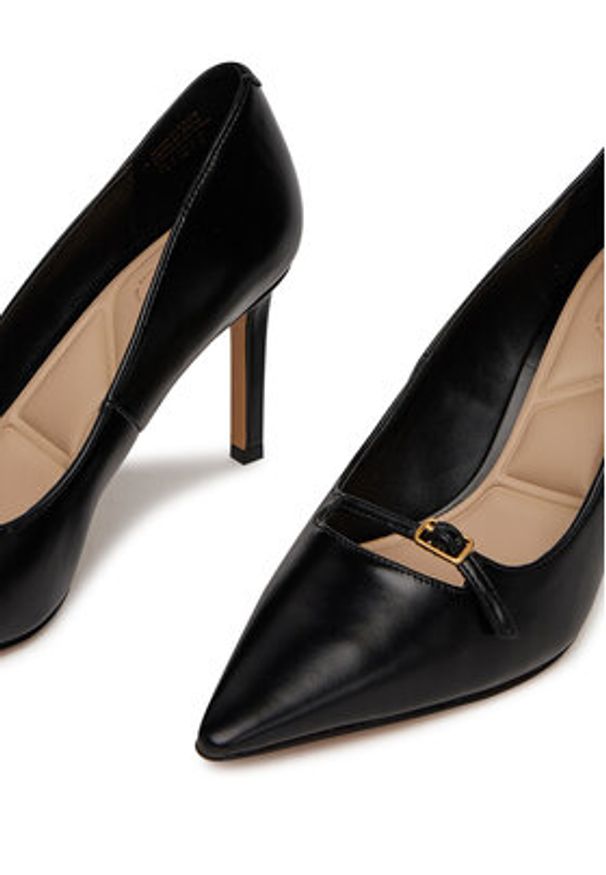 Aldo Szpilki Merla 13967573 Czarny. Kolor: czarny. Materiał: skóra. Obcas: na szpilce