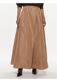 Pinko Spódnica trapezowa 100543 Y3LE Brązowy Regular Fit. Kolor: brązowy. Materiał: syntetyk