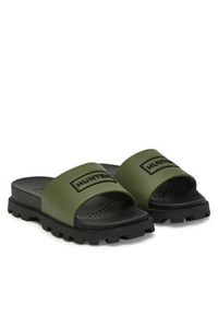 Hunter Klapki HFRU0005251 Zielony. Kolor: zielony. Materiał: syntetyk #2