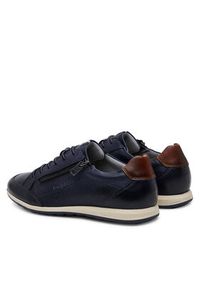 Bugatti Sneakersy 311-A9Q13-4100-4100 Granatowy. Kolor: niebieski. Materiał: skóra