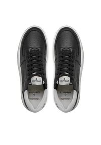 Strellson Sneakersy Shoreditch 4010003276 Czarny. Kolor: czarny. Materiał: skóra