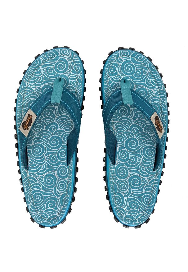 Gumbies - Japonki damskie GUMBIES ISLANDER FLIP-FLOPS. Kolor: niebieski