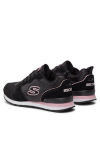 skechers - Skechers Sneakersy Step N Fly 155287/BLK Czarny. Kolor: czarny. Materiał: skóra, zamsz #4