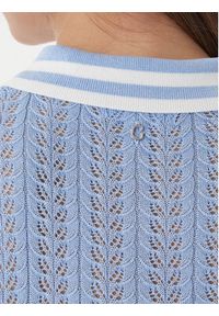 Guess Sweter W6GR25 Z0672 Niebieski Regular Fit. Kolor: niebieski. Materiał: wiskoza #2