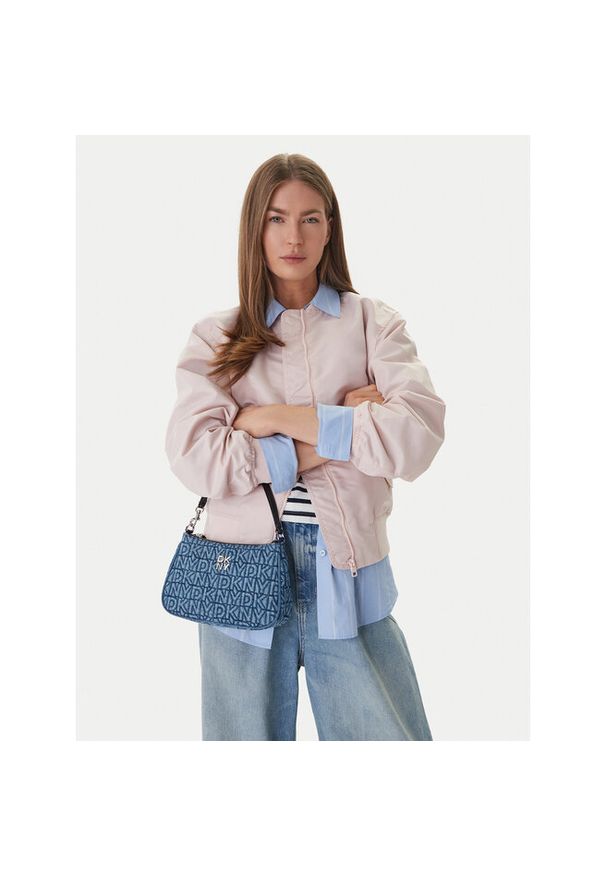 Torebka DKNY. Kolor: niebieski