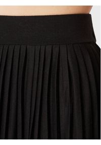 ICHI Spódnica plisowana Wimsy 20110229 Czarny Relaxed Fit. Kolor: czarny. Materiał: syntetyk