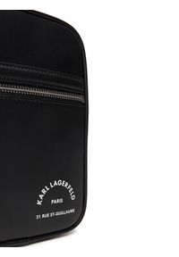 Karl Lagerfeld - KARL LAGERFELD Saszetka A3M30341 Czarny. Kolor: czarny. Materiał: skóra